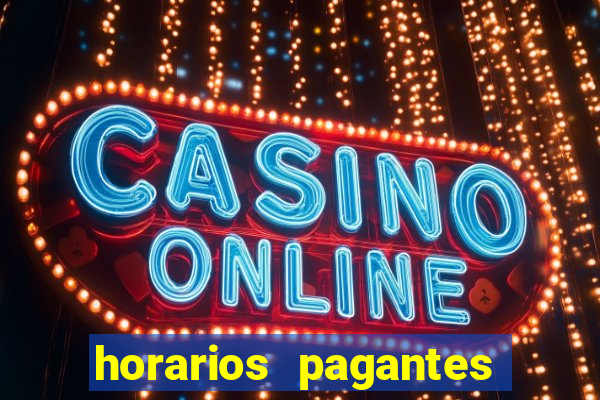 horarios pagantes fortune tiger madrugada